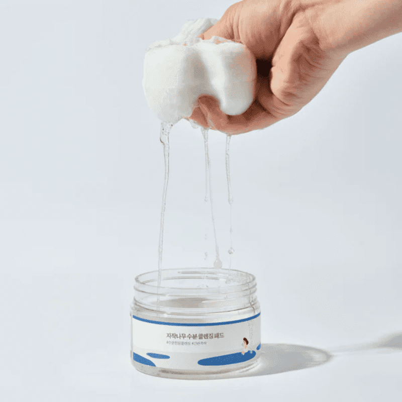 ROUND LAB Birch Juice Cleansing Pad | hebeloft