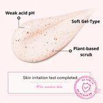 On The Body Veilment Natural Spa Himalaya Pink Salt Scrub Body Cleanser | hebeloft
