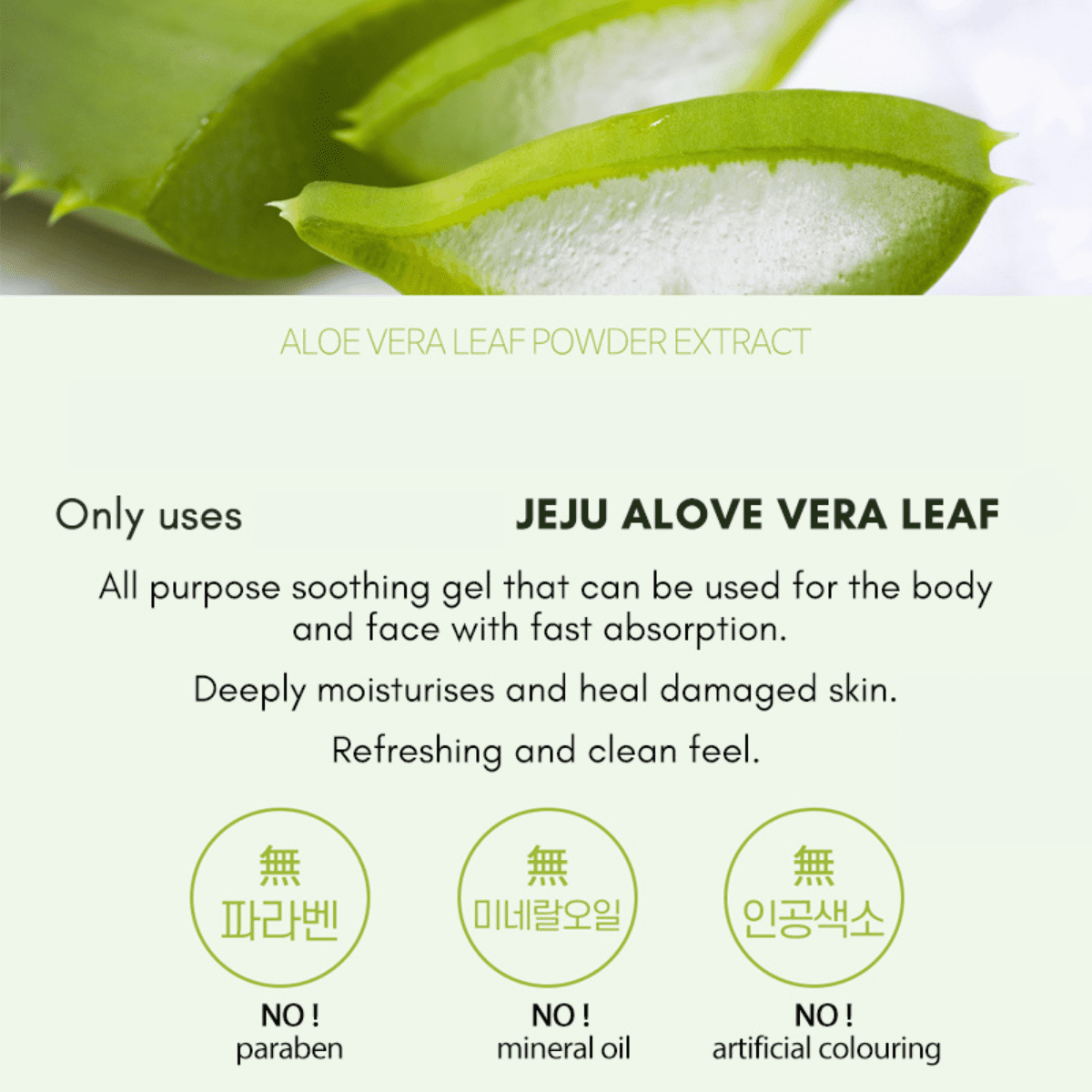 Pretty Skin Aloe Vera Soothing Gel | hebeloft