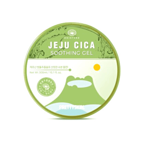 Pretty Skin Jeju Cica Soothing Gel | hebeloft