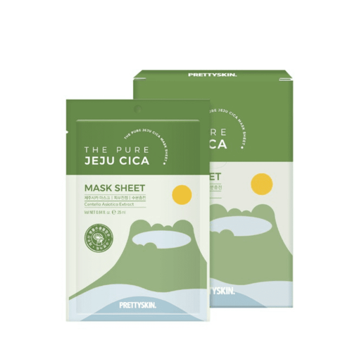 Pretty Skin The Pure Jeju Cica Mask Sheet | hebeloft